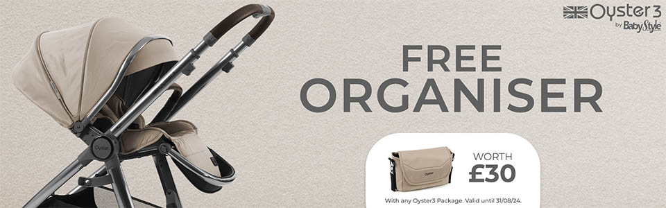 Babystyle Oyster 3 Free Organiser Promo