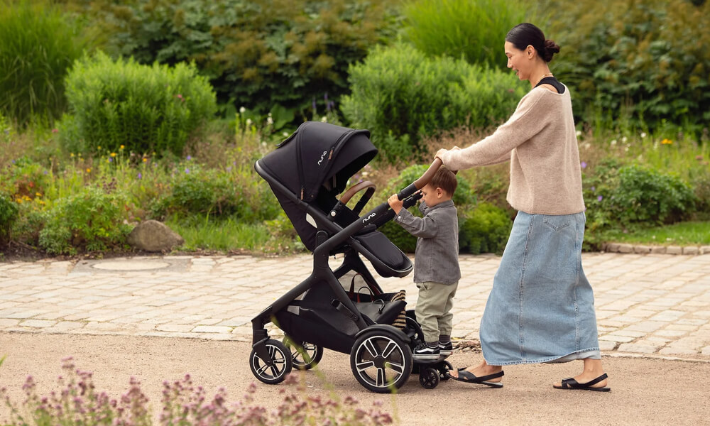 Double prams for newborn and toddler Image 2