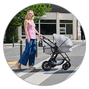 Kinderkraft Moov 2 - transformable carrycot & seat unit