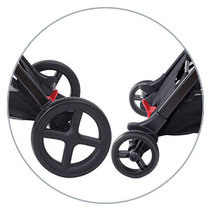 Mountain Buggy Urban Nano - wheels