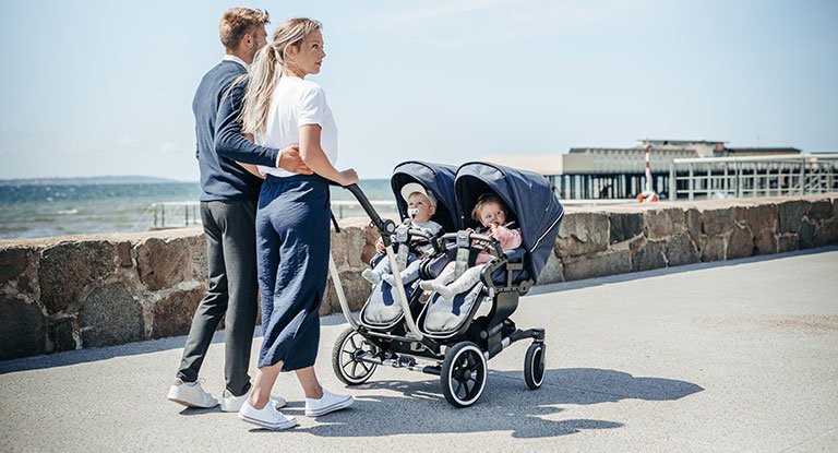 emmaljunga double pushchair